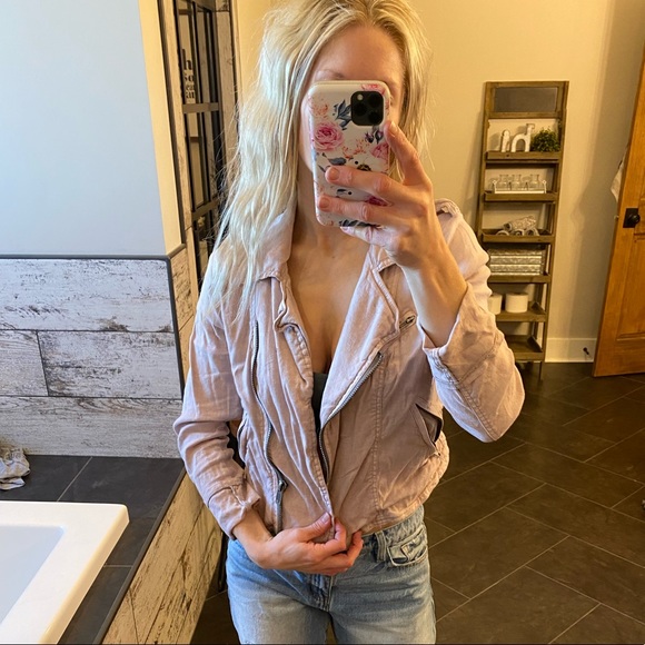 FreePeople Crop Blush Jacket - Picture 1 of 2